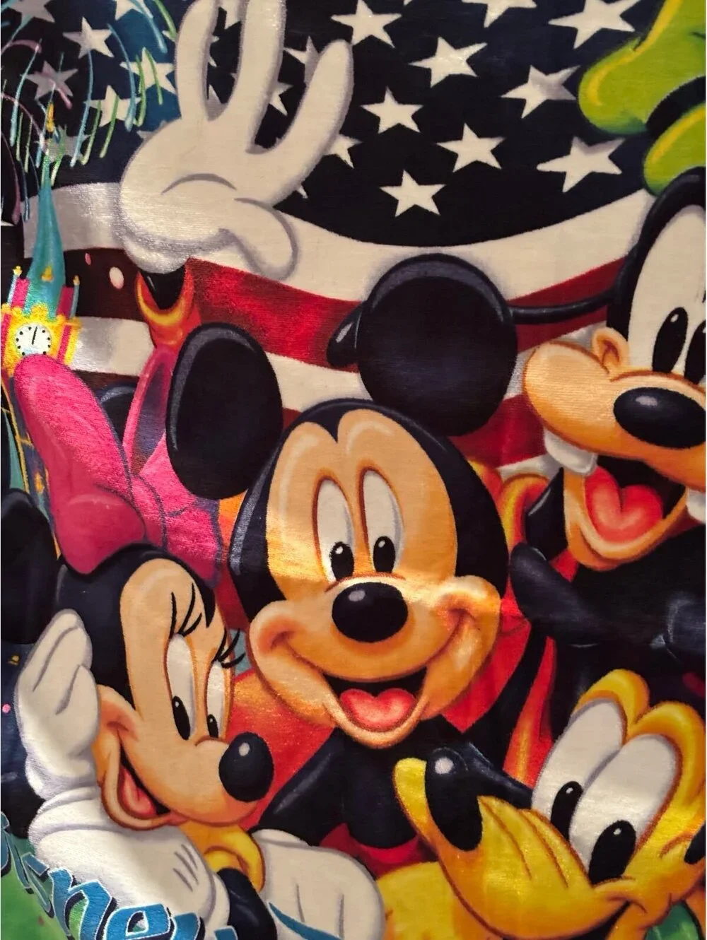Vintage 90s Disney Dreams Florida Beach Towel NWT Mickey Retro [COPY]